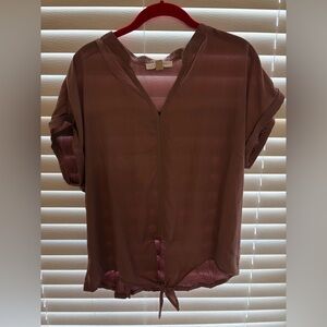 No Frills Women's Mauve Blouse